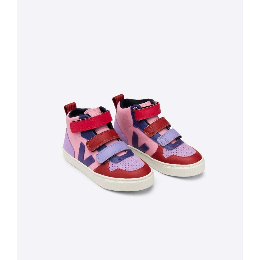 Kids' Veja V-10 MID CHROMEFREE High Tops Multicolor | ZA 705PJJ